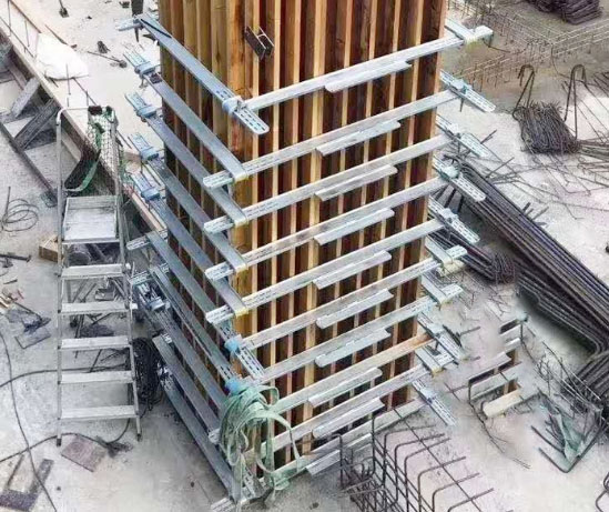 【2022】钢制方柱子加固件结构简单-金永建筑科技